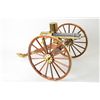 Image 1 : 1/2 scale miniature Gatling gun by Carl Furr  serial numbered 27 with canister feed and  field carri