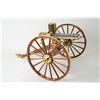 Image 3 : 1/2 scale miniature Gatling gun by Carl Furr  serial numbered 27 with canister feed and  field carri