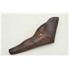 Image 2 : Brown leather flap holster circa 1850’s –  60’s from old New England collector who  thought it would
