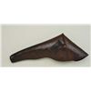 Image 4 : Brown leather flap holster circa 1850’s –  60’s from old New England collector who  thought it would
