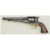 Image 3 : Martially-marked Remington New Model single  action percussion revolver, .44 cal., 8”  octagon barre