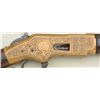 Image 5 : Engraved Winchester Model 1866 lever action  rifle, signed “J.U.” for John Ulrich  (1850-1924) on th