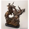 Image 20 : Fantastic original bronze signed “Kauba” and  entitled “How Kola” showing great action and  fine det