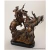 Image 21 : Fantastic original bronze signed “Kauba” and  entitled “How Kola” showing great action and  fine det