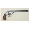 Image 6 : Smith & Wesson 3rd Model single shot 22  Target pistol with 10” barrel, blued finish,  checkered woo