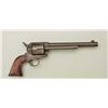 Colt U.S. Cavalry SAA revolver, .45 cal.,  7-1/2” barrel, brown finish, wood grips,  #132142. This g