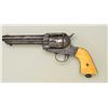 Image 4 : Extensively period engraved Remington Model  1890 Single Action revolver, .44 cal., 5-1/2”  barrel, 
