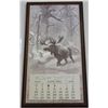 Image 1 : Reproduction 1988 calendar originally  published 1904 by Peters Cartridge Company.  Fine condition, 