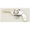 Image 3 : Smith & Wesson “New Departure” or lemon  squeezer 38 cal DA revolver, nickel plated,  pearl grips in