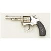 Image 2 : Smith & Wesson 2nd Model Lady Smith 22  caliber double action revolver with 3”  barrel, nickel plate