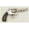 Image 4 : Smith & Wesson 2nd Model Lady Smith 22  caliber double action revolver with 3”  barrel, nickel plate