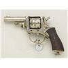 Image 4 : Period engraved DA revolver with top strap  stamped “BRITISH CONSTABULARY”, .30 cal.,  2-5/8” barrel