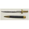 Image 2 : U.S. Model 1833 Artillery sword by N.P. Ames  dated 1838 with original scabbard showing  “MS” on tip