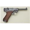 Image 11 : Luger semi-auto pistol dated 1937 on top of  frame and S/42 on top of toggle, 9mm cal., 4”  barrel, 