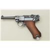 Image 6 : Luger semi-auto pistol dated 1937 on top of  frame and S/42 on top of toggle, 9mm cal., 4”  barrel, 