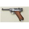 Image 7 : Luger semi-auto pistol dated 1937 on top of  frame and S/42 on top of toggle, 9mm cal., 4”  barrel, 