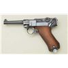 Image 8 : Luger semi-auto pistol dated 1937 on top of  frame and S/42 on top of toggle, 9mm cal., 4”  barrel, 