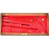 Image 2 : Colt London Navy case in very good plus to  near fine original condition showing red  velveteen line