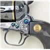 Image 4 : Colt Single Action Army revolver .38-40 cal  4-3/4” barrel, factory “B” engraved by Dennis  Kies, fu