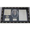Image 1 : A professionally framed and double matted  display of an original payment voucher to  posse comitatu