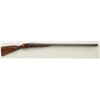 8 Gauge double barrel Market hunting type  shotgun with Belgium proofs, box lock action,  steel barr