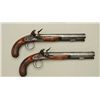 Image 8 : Pair of flintlock dueling pistols by Joseph  Manton in their original case with  accessories remaini