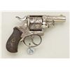 Image 2 : Engraved DA revolver marked “THE BRITISH BULL  DOG” on the top strap, .38 cal., 2-1/4”  barrel, nick