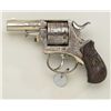 Image 3 : Engraved DA revolver marked “THE BRITISH BULL  DOG” on the top strap, .38 cal., 2-1/4”  barrel, nick