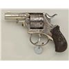 Image 4 : Engraved DA revolver marked “THE BRITISH BULL  DOG” on the top strap, .38 cal., 2-1/4”  barrel, nick