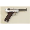 Image 5 : Rare experimental Luger pistol by Krieghoff  with dural (lightweight alloy) frame, 9mm  cal. Serial 