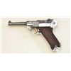 Image 7 : Rare experimental Luger pistol by Krieghoff  with dural (lightweight alloy) frame, 9mm  cal. Serial 