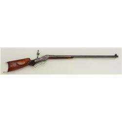 Ballard No. 6-1/2 off hand target rifle  finely factory engraved relined expertly to  22 cal. rim fi