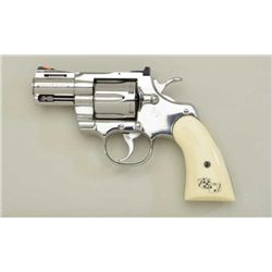 Colt Snake eyes 357 magnum double action  revolver 2-1/2" barrel stainless steel high  polish finish