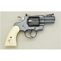 Colt Snake eyes 357 magnum double action  revolver 2-1/2" barrel blued finish, factory  composite gr