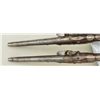 Image 15 : A pair of high quality French Flintlock High  Art Holster size Pistols, locks are inscribed  “ VERGN
