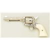 Image 11 : Colt Single Action Army revolver .45 cal,  5-1/2” barrel fully and finely western style  scroll engr