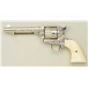 Colt Single Action Army revolver .45 cal,  5-1/2” barrel fully and finely western style  scroll engr