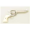 Image 2 : Colt Single Action Army revolver .45 cal,  5-1/2” barrel fully and finely western style  scroll engr