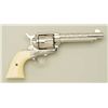 Image 6 : Colt Single Action Army revolver .45 cal,  5-1/2” barrel fully and finely western style  scroll engr