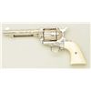 Image 8 : Colt Single Action Army revolver .45 cal,  5-1/2” barrel fully and finely western style  scroll engr
