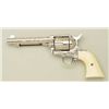 Image 9 : Colt Single Action Army revolver .45 cal,  5-1/2” barrel fully and finely western style  scroll engr