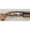 Image 3 : Winchester Model 12, 20 gauge pump action  shotgun fully and finely engraved in gold  inlaid by “Jud