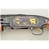 Image 5 : Winchester Model 12, 20 gauge pump action  shotgun fully and finely engraved in gold  inlaid by “Jud