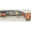 Image 6 : Winchester Model 12, 20 gauge pump action  shotgun fully and finely engraved in gold  inlaid by “Jud