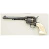 Image 10 : Colt Single Action army revolver 44  special  caliber finely custom engraved and gold  inlayed with 