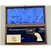 Image 3 : Colt Single Action army revolver 44  special  caliber finely custom engraved and gold  inlayed with 