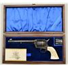 Image 5 : Colt Single Action army revolver 44  special  caliber finely custom engraved and gold  inlayed with 