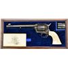 Image 6 : Colt Single Action army revolver 44  special  caliber finely custom engraved and gold  inlayed with 