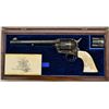 Image 7 : Colt Single Action army revolver 44  special  caliber finely custom engraved and gold  inlayed with 