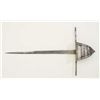 Image 4 : Authentic Spanish Main Gauche, circa about  1600-1650 with approx. 16-3/4" blade 21-1/2"  overall an